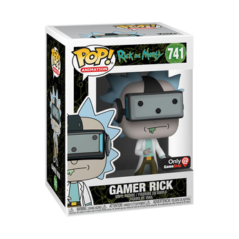Imagem do POP Animation: Rick & Morty- Gamer Rick 741 0.00
