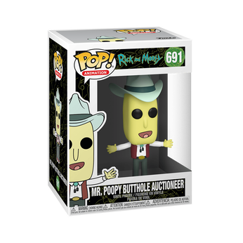 Imagem do POP Animation: Rick & Morty - Mr. Poopy Butthole Auctioneer 691 0.00