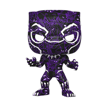 Imagem do Pop! Artist Series Black Panther with Pop! Protector 70 0.00