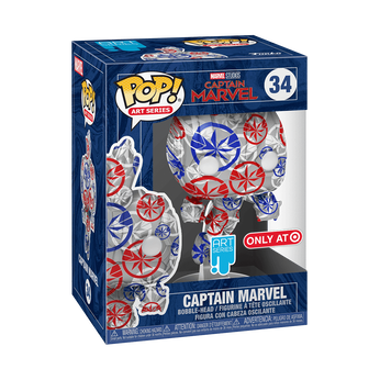 Imagem do POP Artist Series:PatrioticAge-Captain Marvel(T) 34 0.00