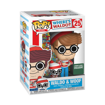 Imagem do POP Books: Where's Waldo - Waldo w/Dog 25 0.00