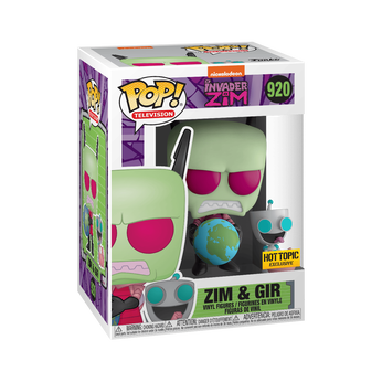 Imagem do POP & Buddy: Invader Zim - Zim w/Gir 920 0.00