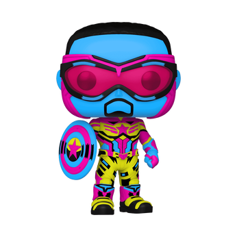 Imagem do Pop! Captain America (Black Light) 987 0.00