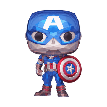 Imagem do Pop! Captain America (Facet) 1268 0.00