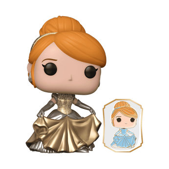 Imagem do Pop! Cinderella (Gold) with Pin 222 0.00
