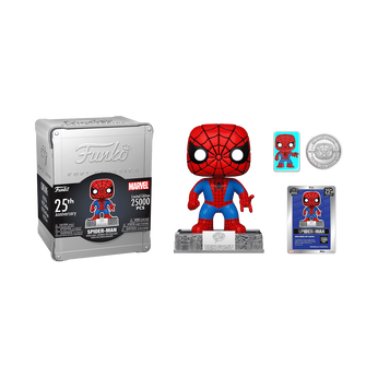 Imagem do Pop! Classics Spider-Man Funko 25th Anniversary 0 0.00