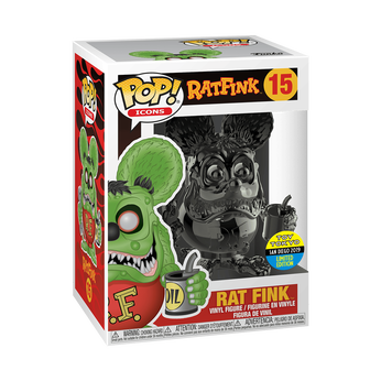 Imagem do POP Comics: Rat Fink - Rat Fink (Grey Chrome) 15 0.00