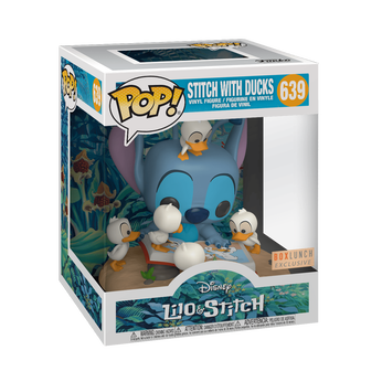 Imagem do POP Deluxe: Lilo&Stitch - Stitch w/Book & Ducks 639 0.00