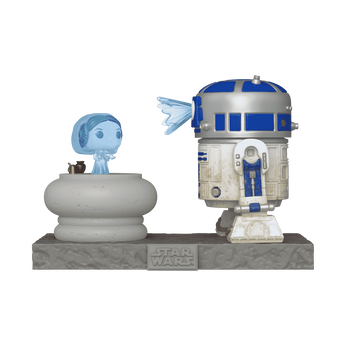 Pop! Deluxe R2-D2 and Princess Leia Hologram 766 4