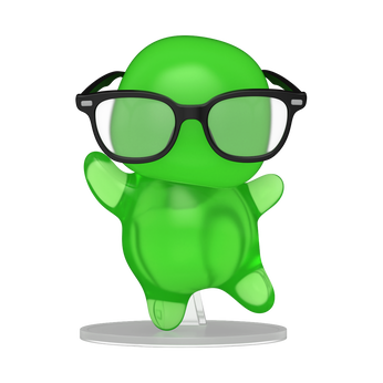 Imagem do Pop! Flubber with Glasses (Translucent) 1835 0.00