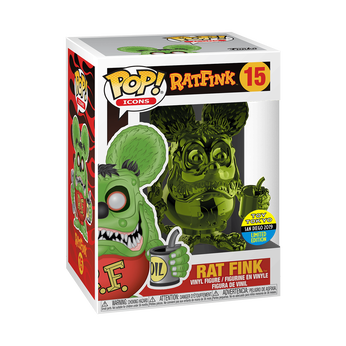 Imagem do POP: Icons Ratfink (Green Chrome) 15 0.00
