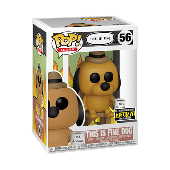 Imagem do POP Icons: This Is Fine Dog 56 0.00