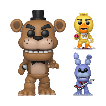 Imagem do Pop! Jumbo Freddy with Bonnie & Chica 3-Pack 0 0.00