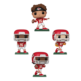 Imagem do Pop! Kansas City Chiefs Super Bowl 2024 4-Pack 0 0.00