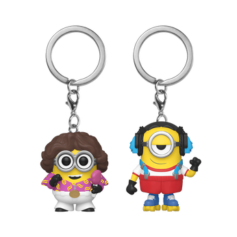 Imagem do Pop! Keychain 70s Bob and Roller Skating Stuart 2-Pack 0 0.00