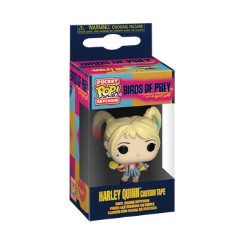 Imagem do POP Keychain- Birds of Prey- Harley Quinn (Caution Tape) 0 0.00