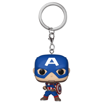 Imagem do Pop! Keychain Captain America (Marvel New Classics) 0 4.00