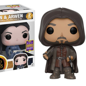 Imagem do Pop! LOTR/Hobbit - 2 Pack - Aragorn & Arwen 0 0.00