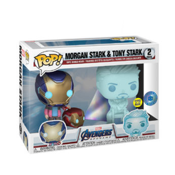 Imagem do Pop! Morgan Stark & Tony Stark (Glows in the Dark)- 2 Pack 0 0.00