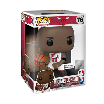 Imagem do POP NBA: Bulls - 10" Michael Jordan (White Jersey) 76 0.00