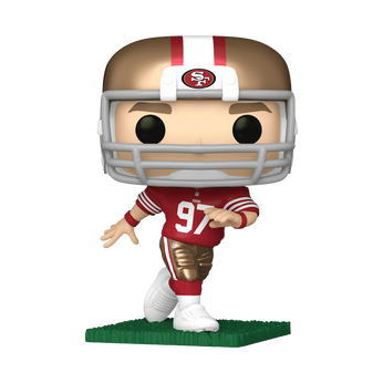 Pop! Nick Bosa (Running) (Red & Gold Uniform) 297 4