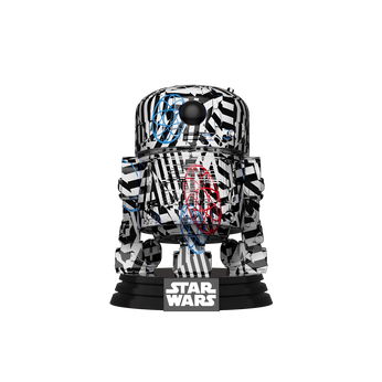 Imagem do Pop! R2D2 (Futura Black/White) with Case 31 0.00