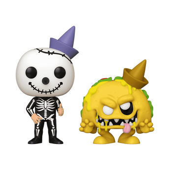 Imagem do Pop! Skeleton Jack & Monster Taco 2-Pack 0 0.00