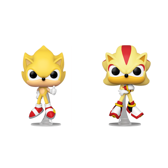 Imagem do Pop! Super Sonic & Super Shadow 2-Pack (Flocked) 0 0.00