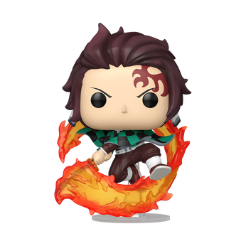 Imagem do Pop! Tanjiro Kamado with Flaming Sword 2507 0.00