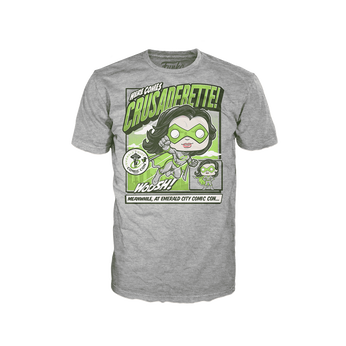Imagem do POP Tees: Crusaderette Comic Cover 0 0.00