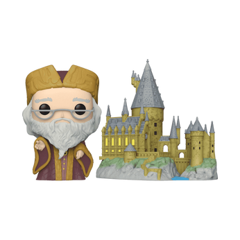 Imagem do Pop! Town Albus Dumbledore with Hogwarts 27 0.00