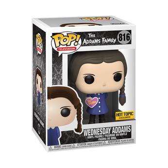 Imagem do POP TV: Addams Family- Wednesday w/ Valentines Hearts 816 0.00