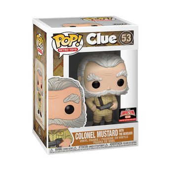 Imagem do POP Vinyl: Clue- Colonel Mustard w/Revolver 53 0.00
