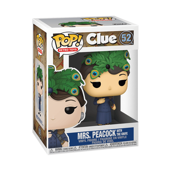 Imagem do POP Vinyl: Clue- Mrs.Peacock w/Knife 52 0.00