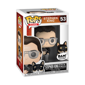 Imagem do POP&Buddy: Stephen King w/Corgi (BAM) 53 0.00