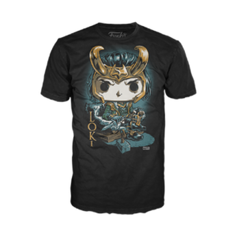 Imagem do POP&Tee: Marvel- Loki #1(MT)(Tee #1) 0 0.00