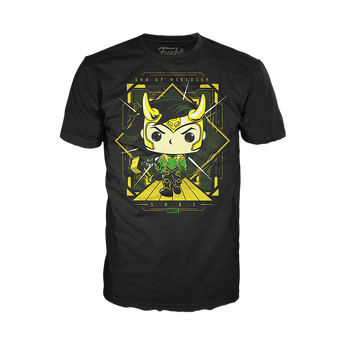 Imagem do POP&Tee: Marvel- Loki #1(MT)(Tee #2) 0 0.00