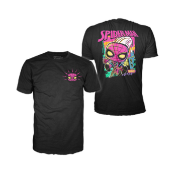 Imagem do POP&Tee: Marvel- Spider-Man(Black Light)(T-Shirt) 0 0.00