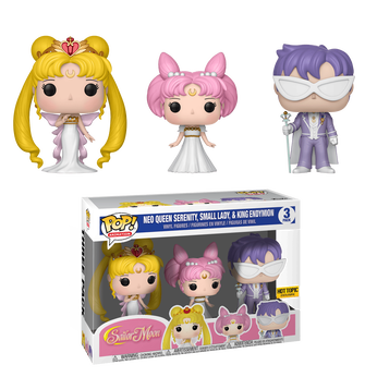 Imagem do Sailor Moon W2 - 3 Pack -QueenSerenity&fam 0 0.00