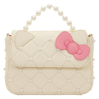Sanrio Hello Kitty Exclusive Quilted Pearl Handle Crossbody Bag 0 4