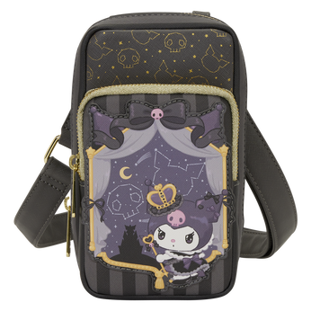 Imagem do Sanrio Kuromi 20th Anniversary Cell Phone Crossbody Bag with Coin Bag 0 0.00