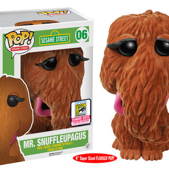 Imagem do Sesame Street-Flocked Snuffleupagus 6"SDCC 6 0.00
