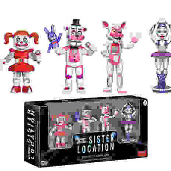 Imagem do Sister Location - 4 Pack - PVC Figure Set 0 0.00