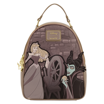 Imagem do Sleeping Beauty & Maleficent Spinning Wheel Mini Backpack 0 0.00