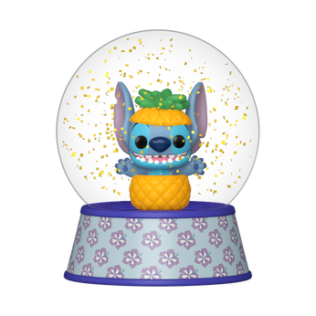 Imagem do Stitch in Pineapple Mini Glitter Globe 0 0.00