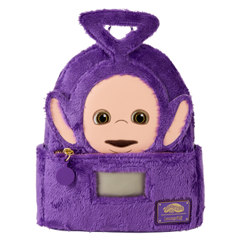 Imagem do Teletubbies Tinky-Winky Plush Cosplay Light Up Mini Backpack 0 4