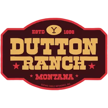 Imagem do Yellowstone Dutton Ranch Patch Vinyl Sticker 0 0.00